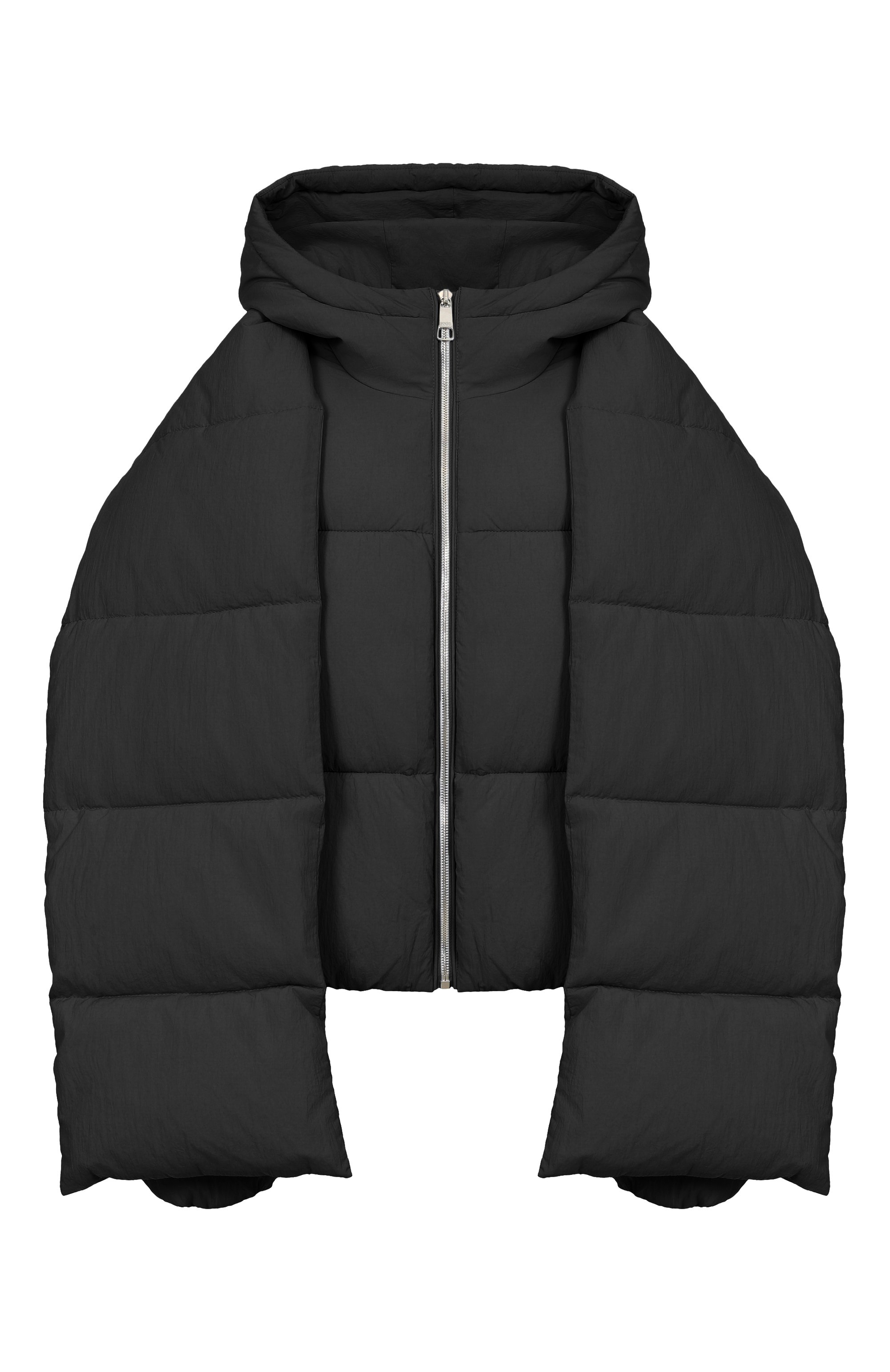 Пуховик BOSS ORANGE черного цвета по цене 38350 руб., арт. 50548028, фото 1 Пуховик BOSS ORANGE, арт. 50548028, фото 1