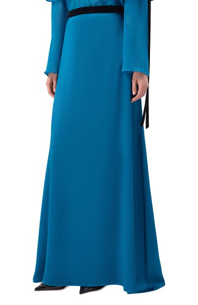 Шелковая юбка VALENTINO, арт. 8B3RAEN6/8M6, фото 3