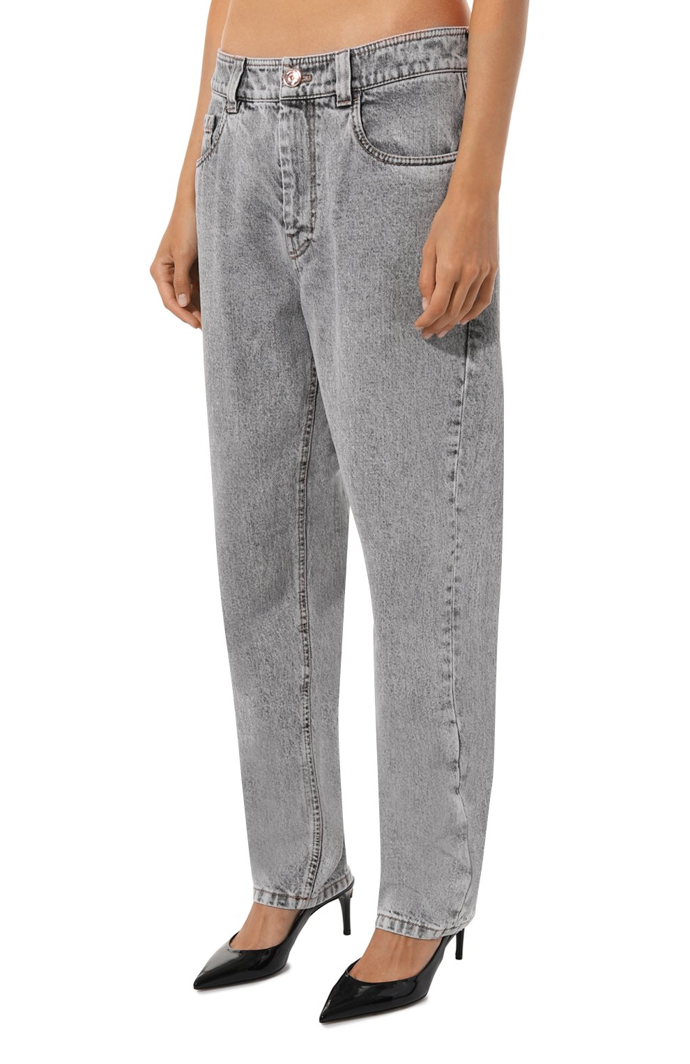 Джинсы BRUNELLO CUCINELLI серого цвета по цене 99500 руб., арт. MA095BP048, фото 3 Джинсы BRUNELLO CUCINELLI, арт. MA095BP048, фото 3