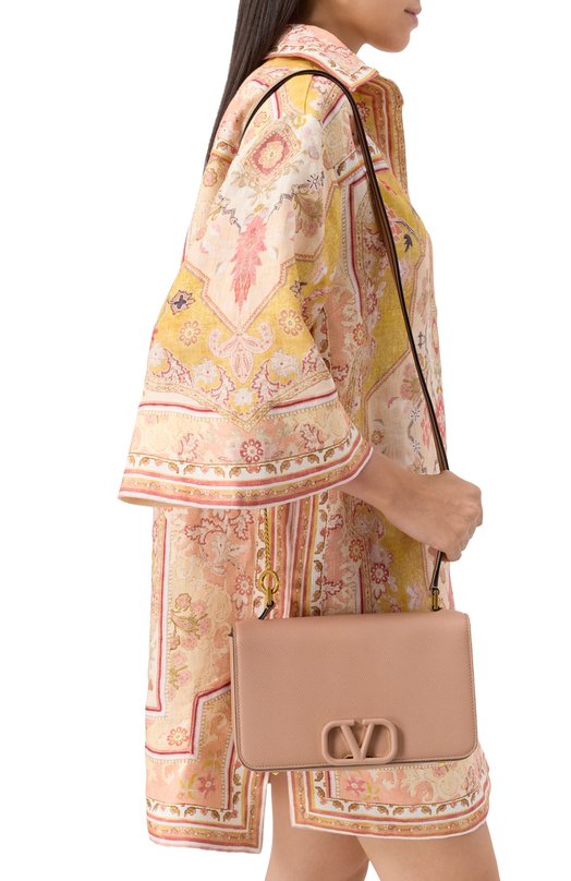 Сумка Vsling medium Valentino 5W0B0Q77/KGW Бежевый  5W0B0Q77/KGW Фото 2