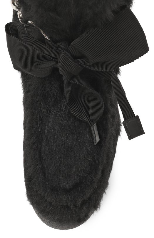 Полусапоги Snowish из экомеха Valentino 7W2S0MM7/XFE Чёрный  7W2S0MM7/XFE Фото 6