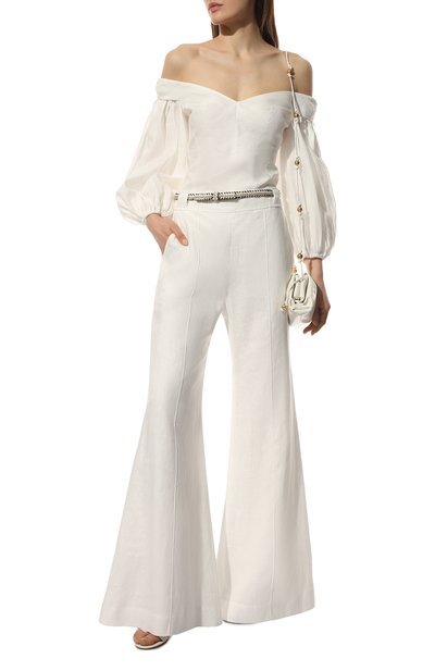 Льняные брюки ZIMMERMANN, арт. 3233PP0S, фото 2