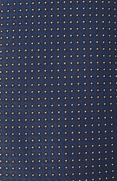 Шелковый галстук ZILLI темно-синего цвета по цене 38600 руб., арт. CRAV02M0600VBIE00, фото 4 Шелковый галстук ZILLI, арт. CRAV02M0600VBIE00, фото 4