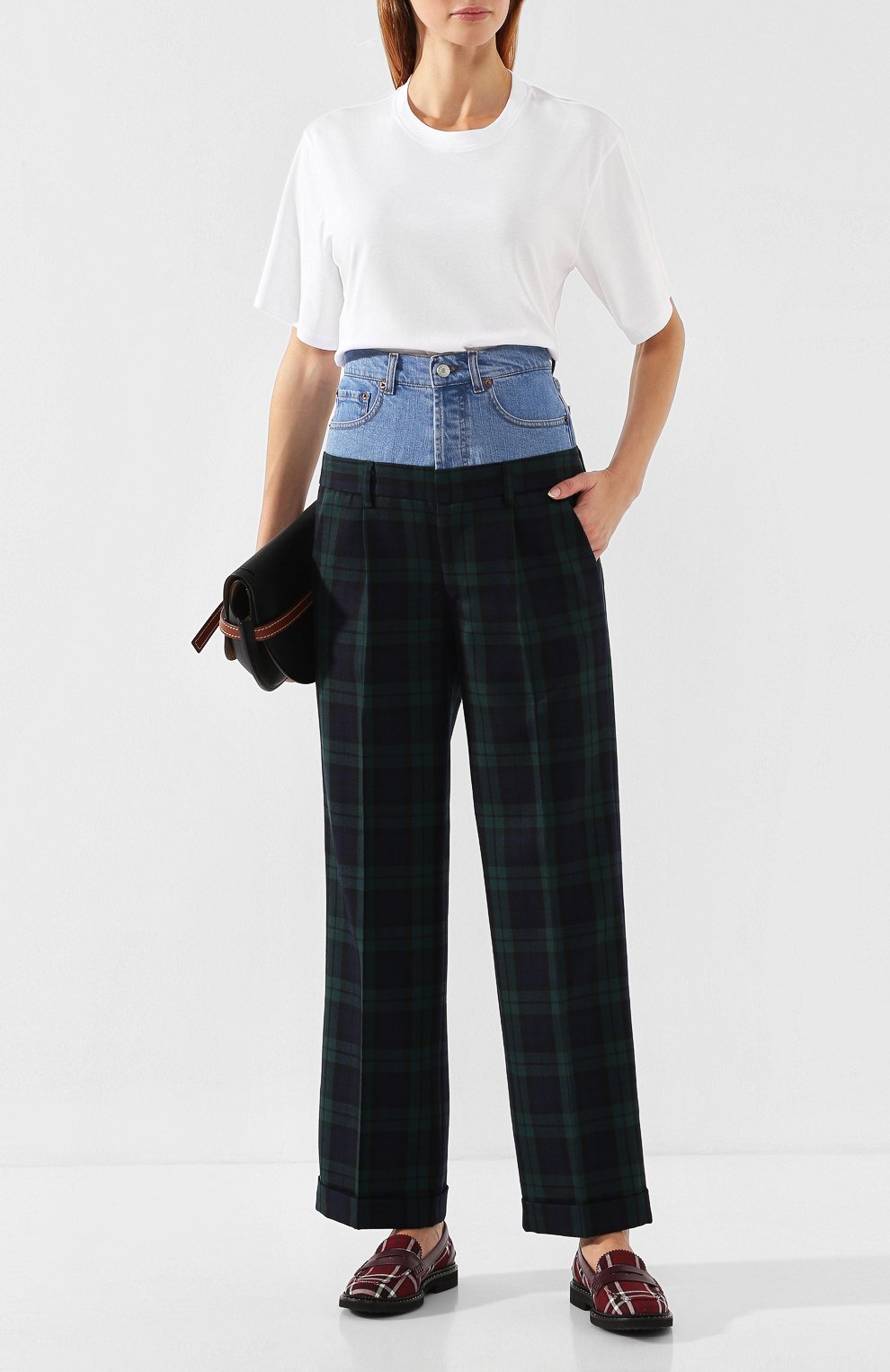 Хлопковая футболка VICTORIA, VICTORIA BECKHAM, арт. JYVV 072C PAW19 C0TT0N JERSEY, фото 2