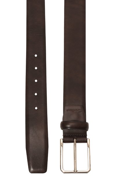 Кожаный ремень SANTONI, арт. CM35VS003B91ESH9, фото 3