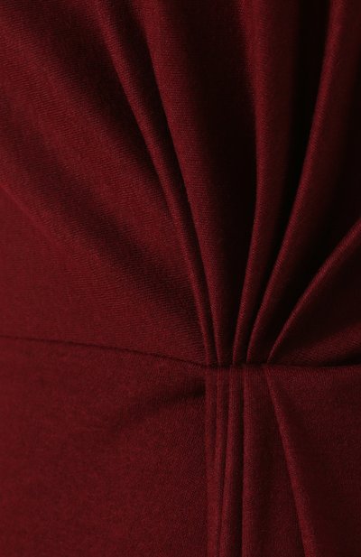 Шерстяное платье с круглым вырезом и драпировкой LANVIN, арт. RW-DR235J-TJ02-A18, фото 5