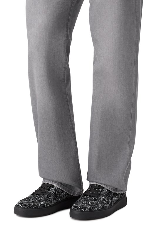 Замшевые кеды B-Court Skate Balmain EM0VI372/LSVG Чёрный  EM0VI372/LSVG Фото 3