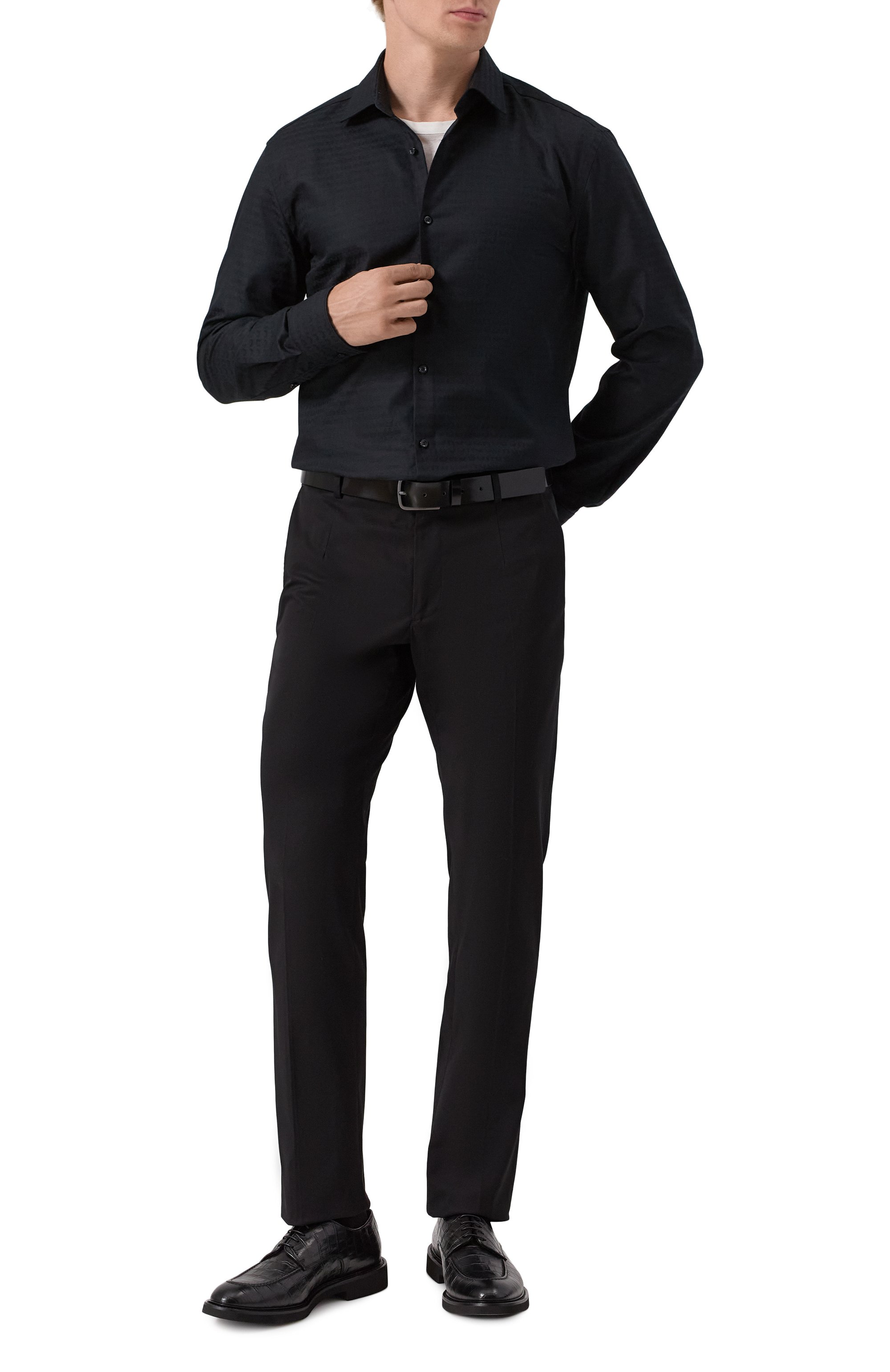 Хлопковая сорочка HUGO, арт. 50544934, фото 2