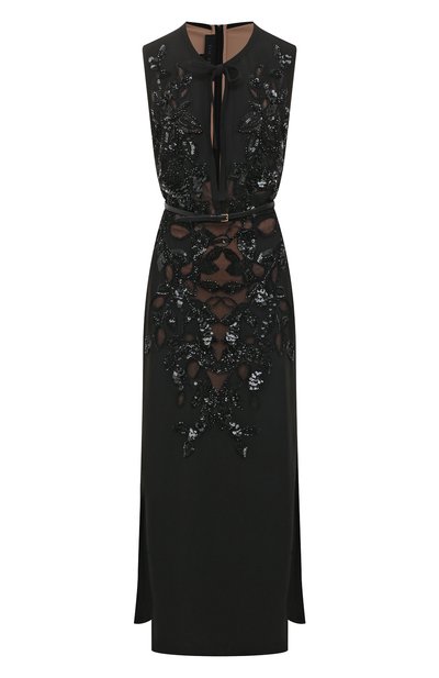 Ж енское платье с отделкой пайетками и бисером ELIE SAAB, арт. 7930