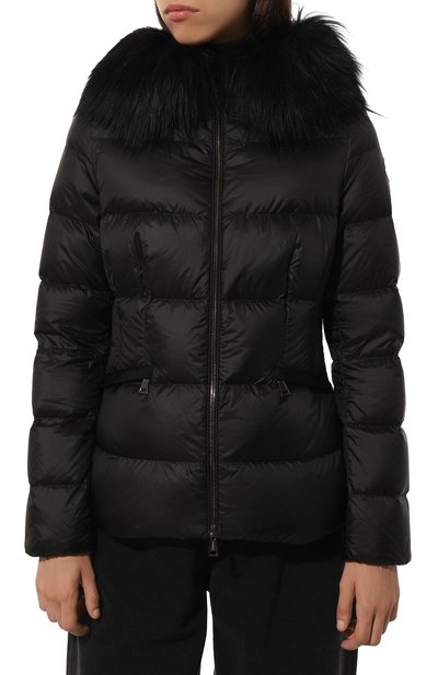 Пуховик boed MONCLER черного цвета по цене 197000 руб., арт. 1A000-95-595FE, фото 3 Пуховик boed MONCLER, арт. 1A000-95-595FE, фото 3