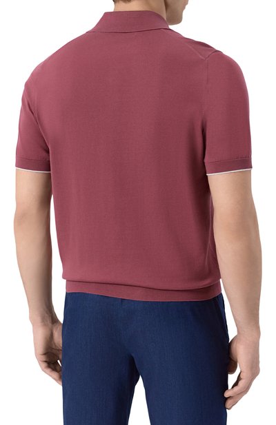 Хлопковое поло BRUNELLO CUCINELLI, арт. M29800125, фото 4