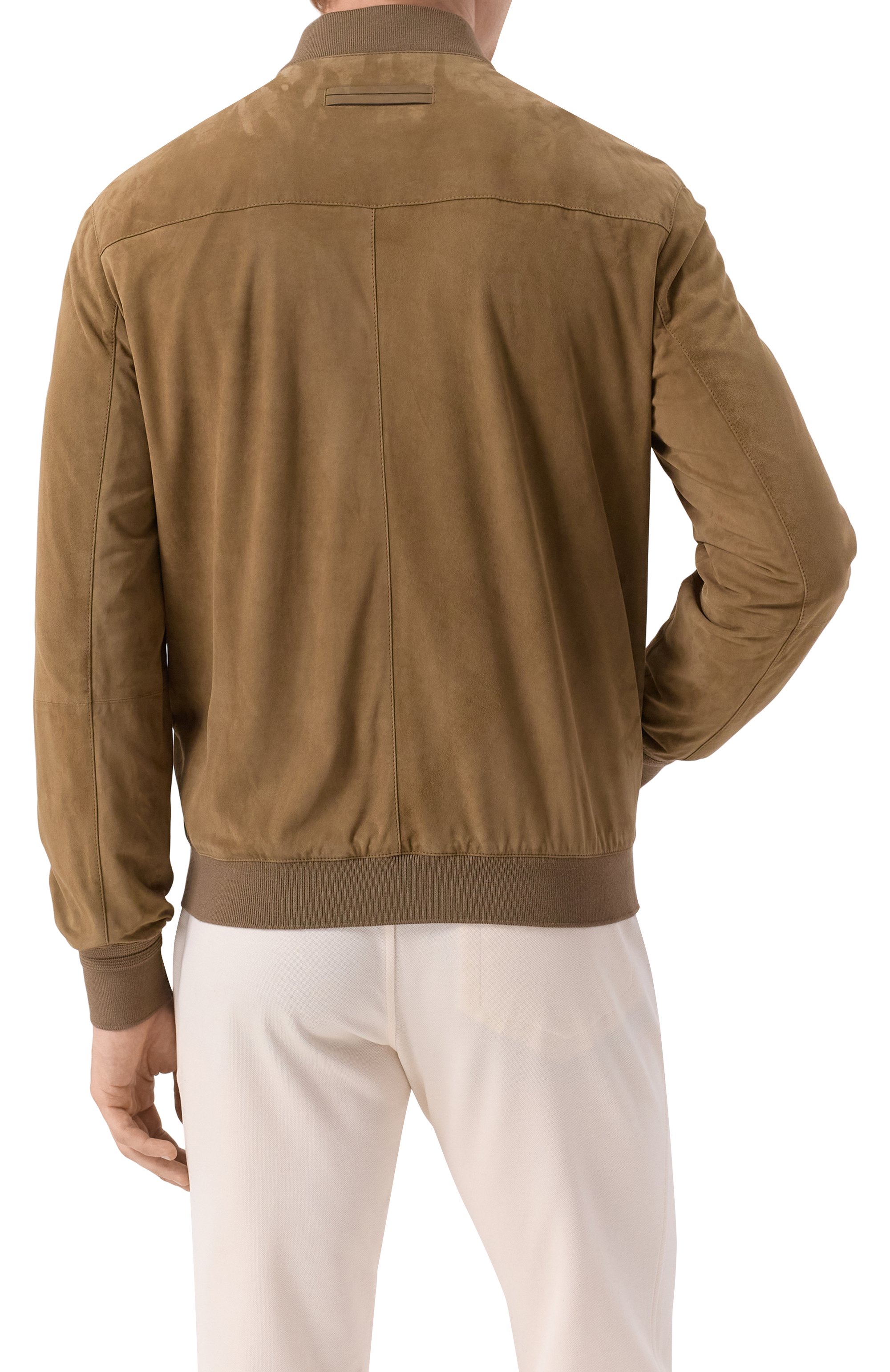 Замшевый бомбер ZEGNA, арт. E169/UEPVMA8, фото 4