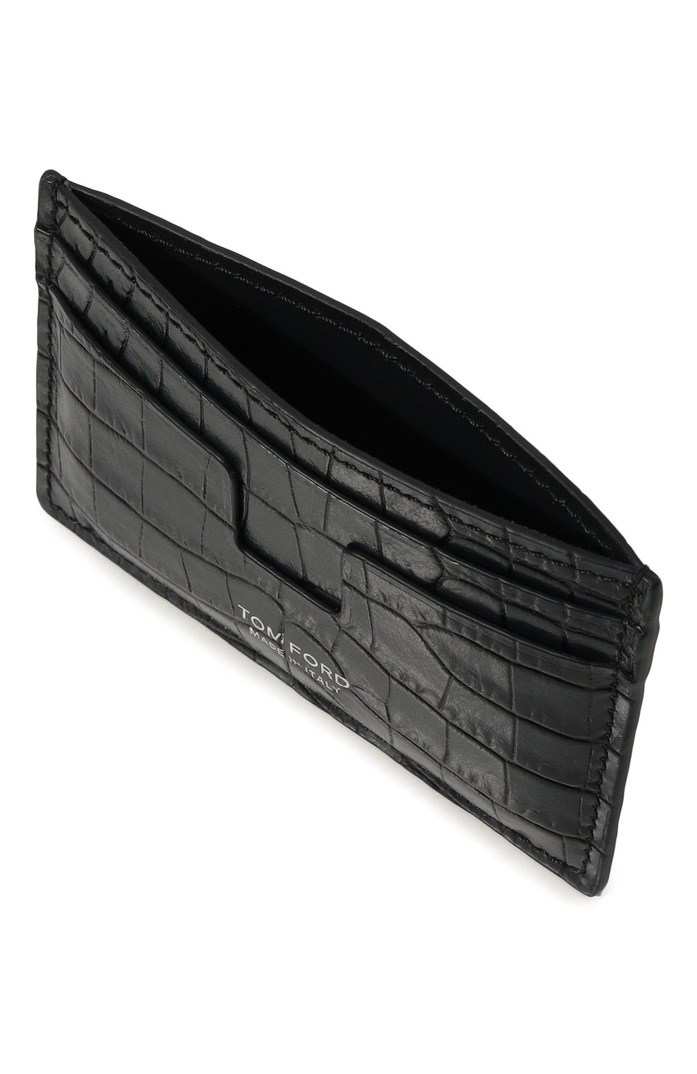 Кожаный футляр для кредитных карт TOM FORD темно-синего цвета по цене 39950 руб., арт. Y0232P/LCL168, фото 3 Кожаный футляр для кредитных карт TOM FORD, арт. Y0232P/LCL168, фото 3