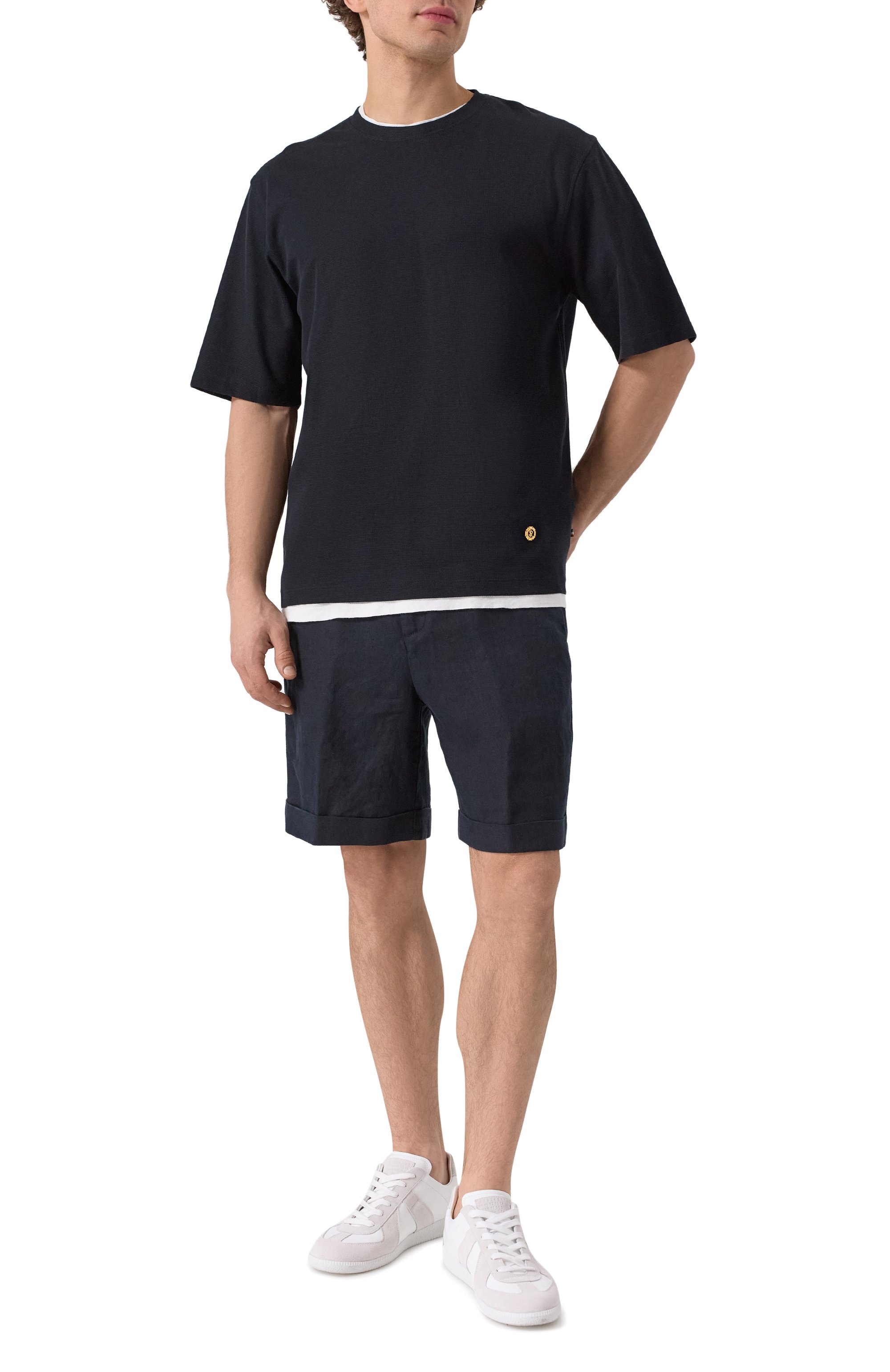 Футболка из хлопка и шелка STEFANO RICCI, арт. MNH5103910/CTK01S, фото 2