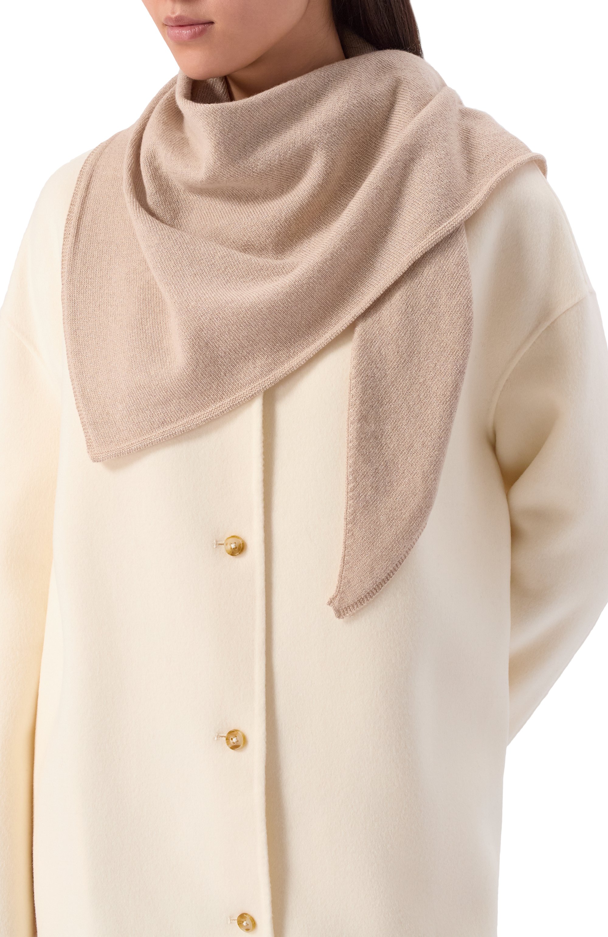 Шарф из кашемира и вискозы INVERNI, арт. 5459LXSM, фото 2