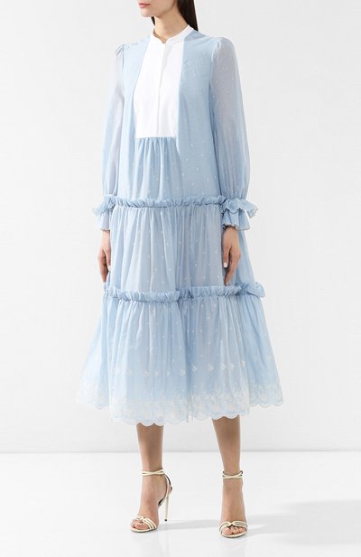 Хлопковое платье ULYANA SERGEENKO, арт. ABM001SS19P, фото 3