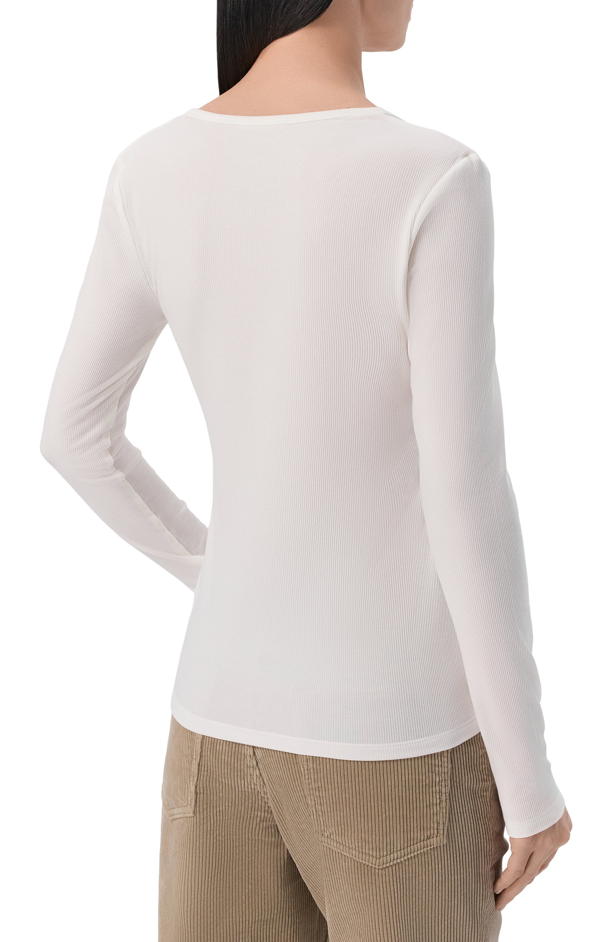 Лонгслив-хенли из лиоцелла и шерсти 12 STOREEZ, арт. 137375, фото 4