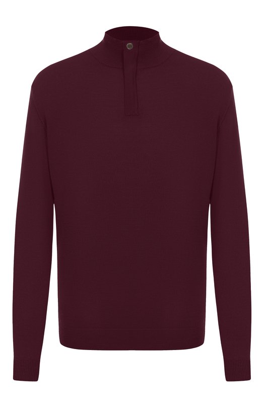 Шерстяной джемпер Daniele Fiesoli DF9046 Бордовый DF9046