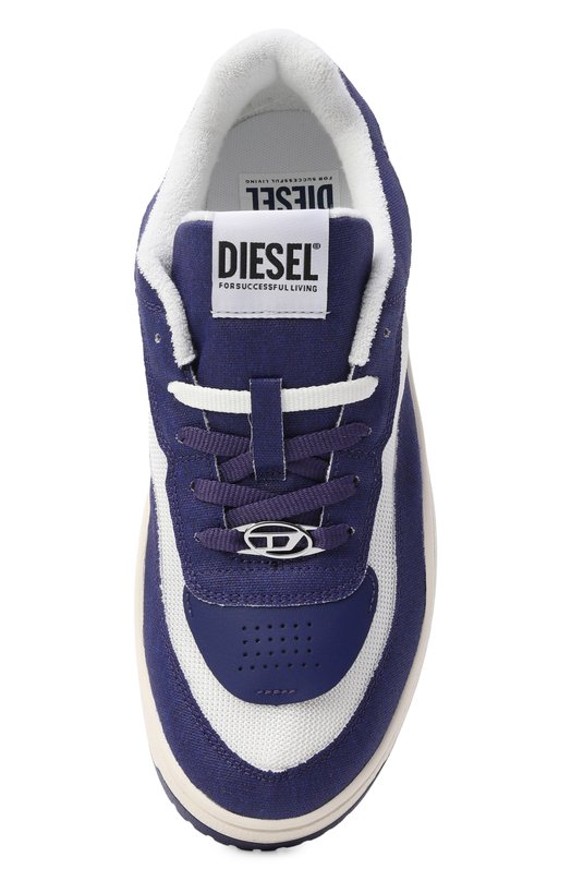 Текстильные кеды S-Oval Skate Diesel Y03511/P7471 Синий  Y03511/P7471 Фото 5