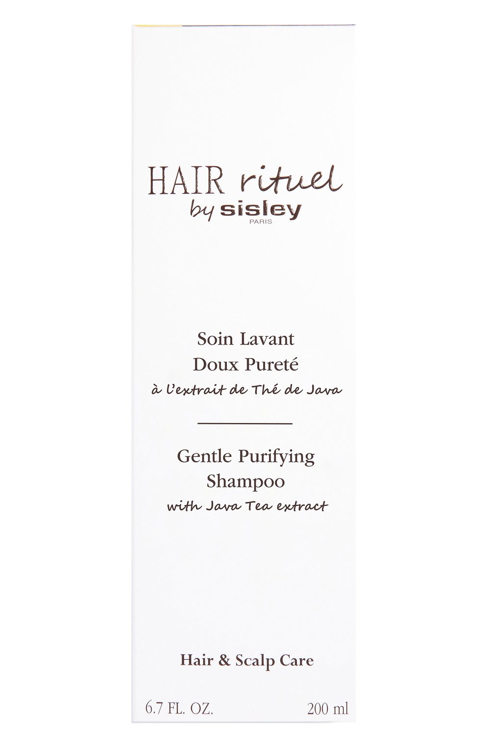 Мягкий очищающий шампунь с экстрактом яванского чая gentle purifying shampoo (200ml) HAIR RITUEL BY SISLEY, арт. 169380, фото 3