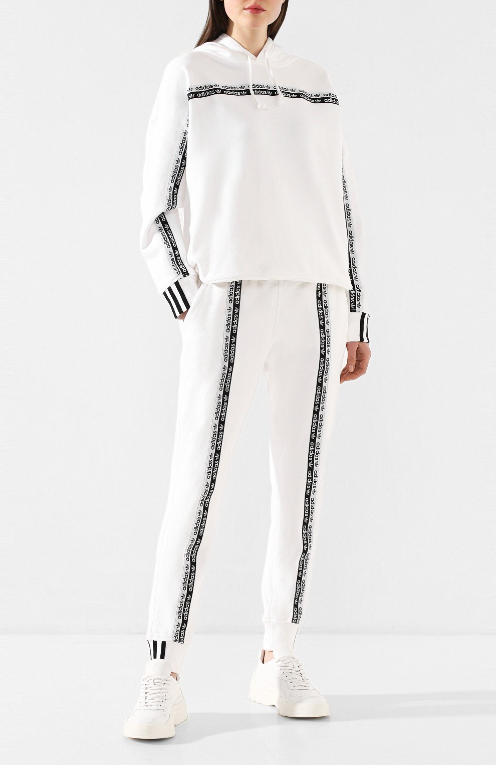 Хлопковое худи ADIDAS ORIGINALS, арт. FM2500, фото 2