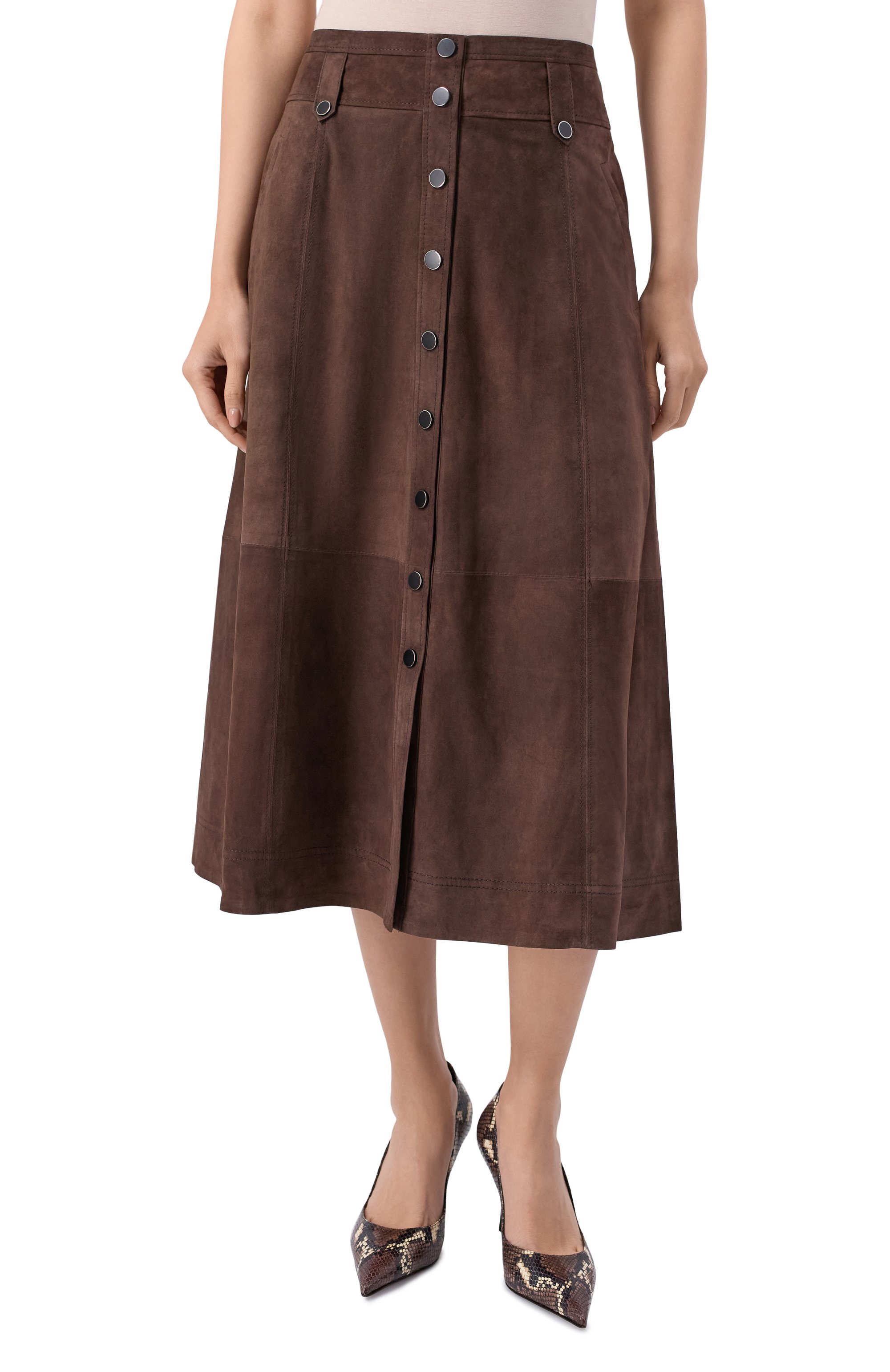 Замшевая юбка VENERA M., арт. Е-84, фото 3