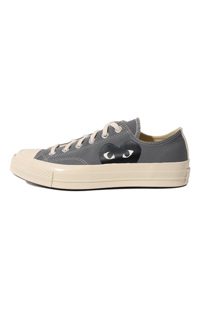 Текстильные кеды comme des garcons play x converse COMME DES GARCONS PLAY, арт. 171849, фото 4