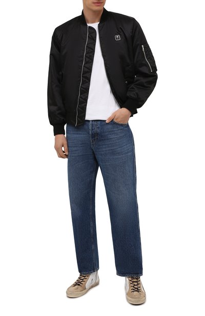 Комбинированные кеды slide GOLDEN GOOSE DELUXE BRAND, арт. GMF00115.F002066, фото 2