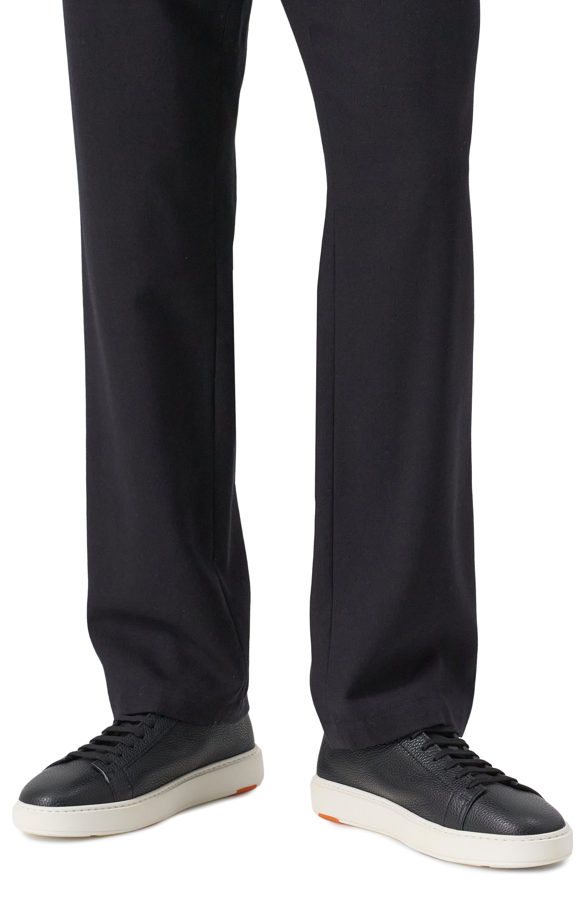 Кожаные кеды cleanic SANTONI, арт. MBCD21571BARCMMDN01, фото 3