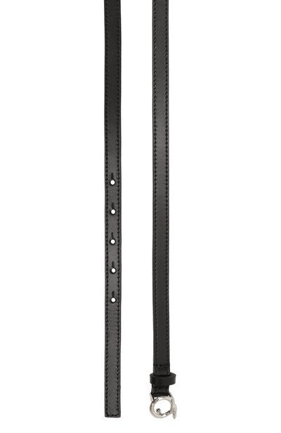 Кожаный ремень TRUSSARDI черного цвета по цене 8995 руб., арт. 75L00187-9Y099995, фото 3 Кожаный ремень TRUSSARDI, арт. 75L00187-9Y099995, фото 3