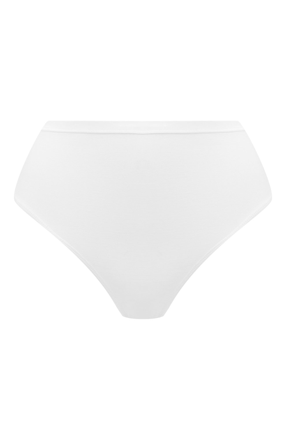 Трусы-слипы с завышенной талией HANRO белого цвета по цене 5800 руб., арт. 071254, фото 1 Трусы-слипы с завышенной талией HANRO, арт. 071254, фото 1