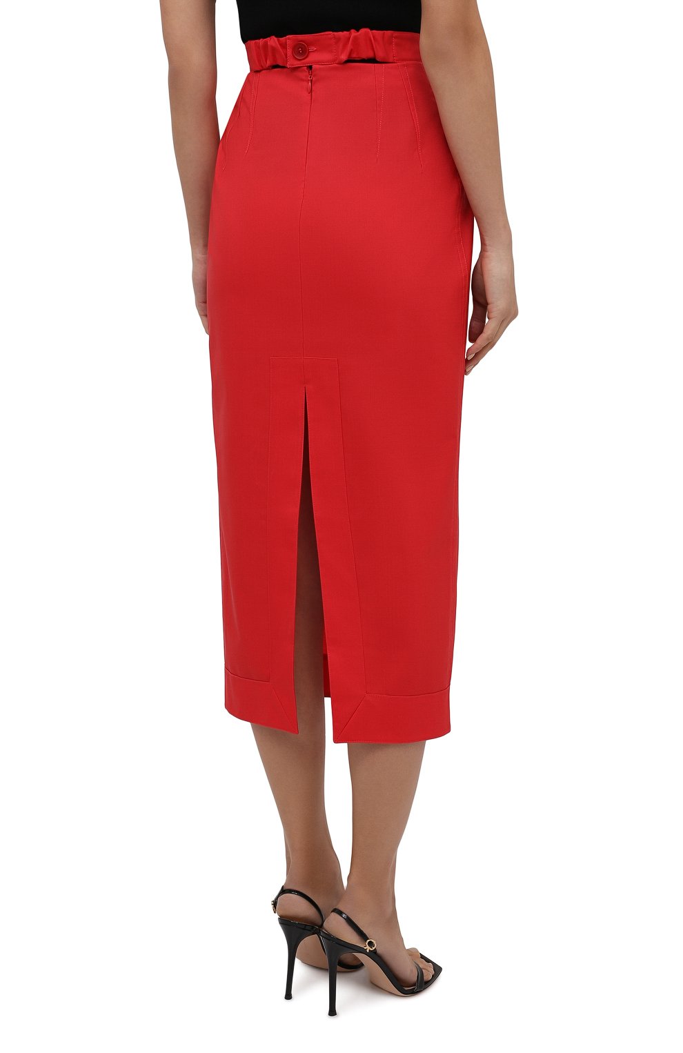 Шерстяная юбка JACQUEMUS, арт. 213SK007-1250, фото 4