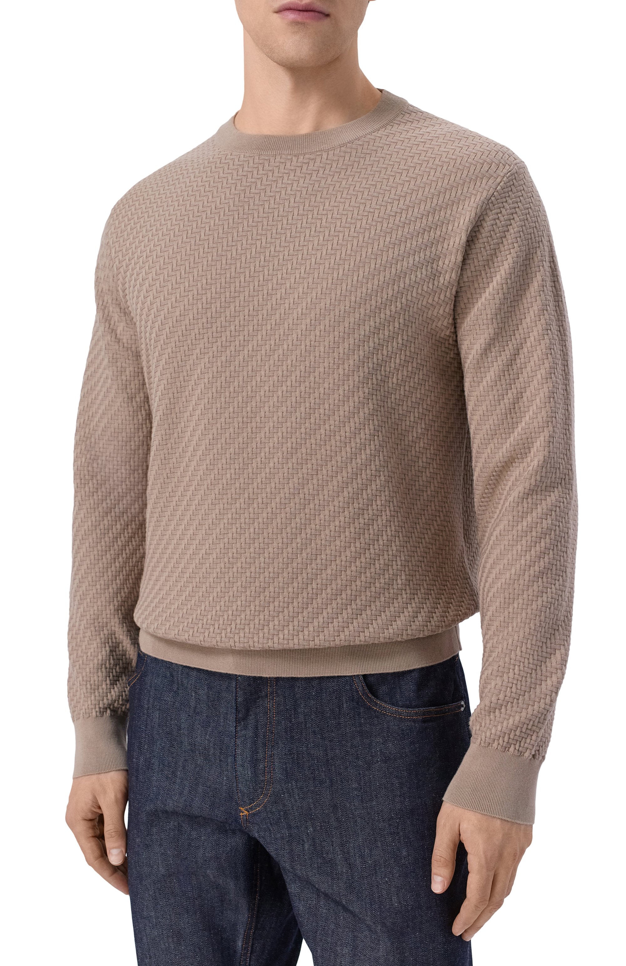 Джемпер из х лопка и шелка BRIONI, арт. UMQ90L/PAK22, фото 3