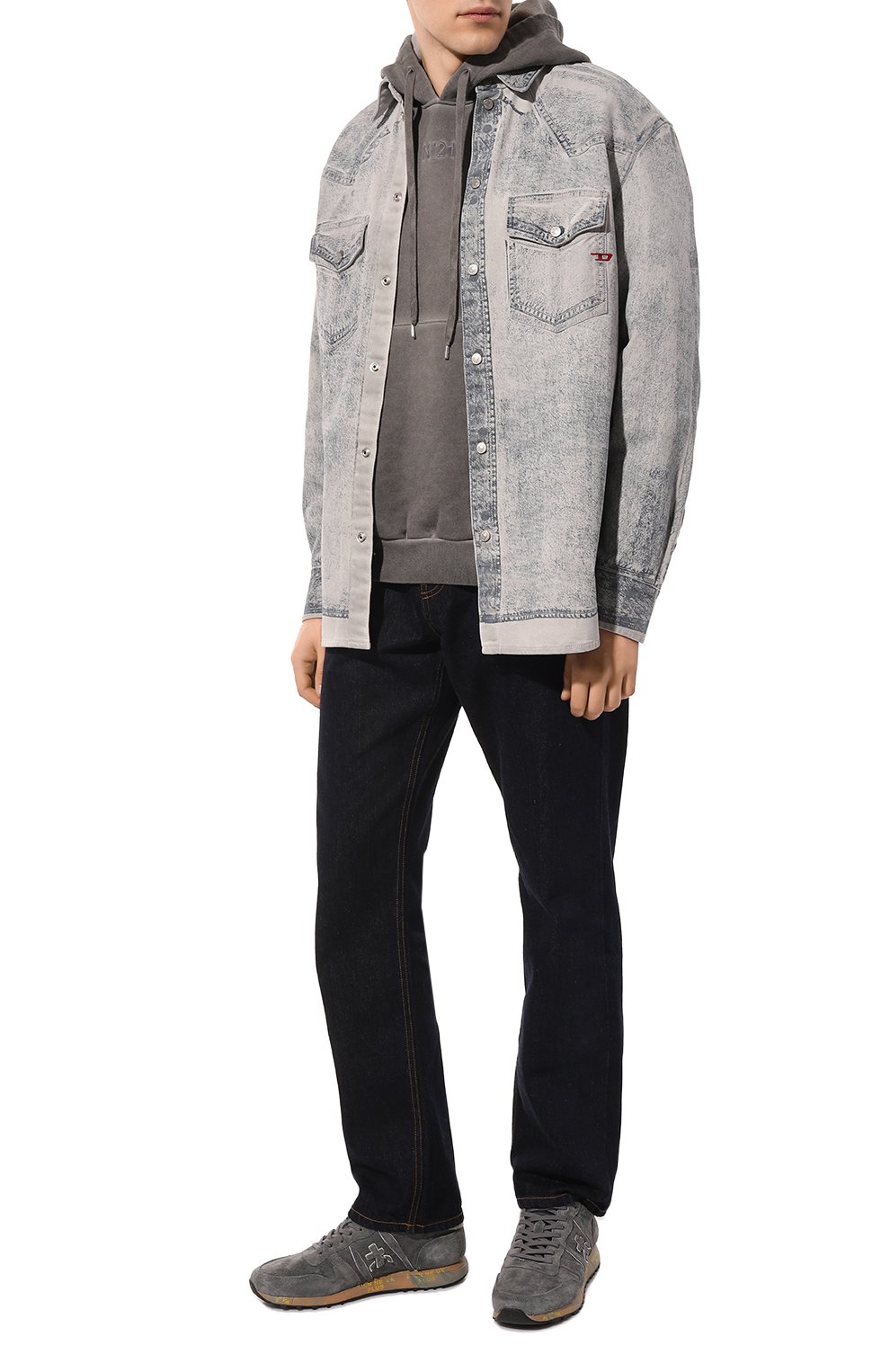 Замшевые кроссовки eric PREMIATA, арт. ERIC/VAR6408, фото 2