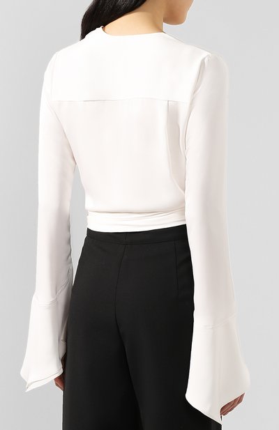 Атласная блузка LANVIN, арт. RW-T0680U-3950-E20, фото 4