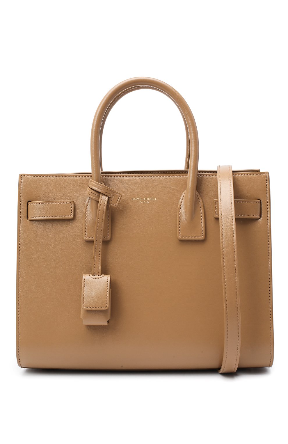 Сумка sac de jour baby SAINT LAURENT светло-бежевого цвета по цене 385000 руб., арт. 421863/02G9W, фото 6 Сумка sac de jour baby SAINT LAURENT, арт. 421863/02G9W, фото 6