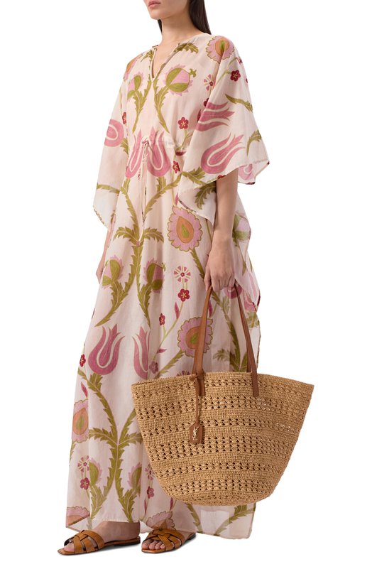 Хлопковое платье Giambattista Valli 26SSRVCL5064/39PRI Разноцветный  26SSRVCL5064/39PRI Фото 2