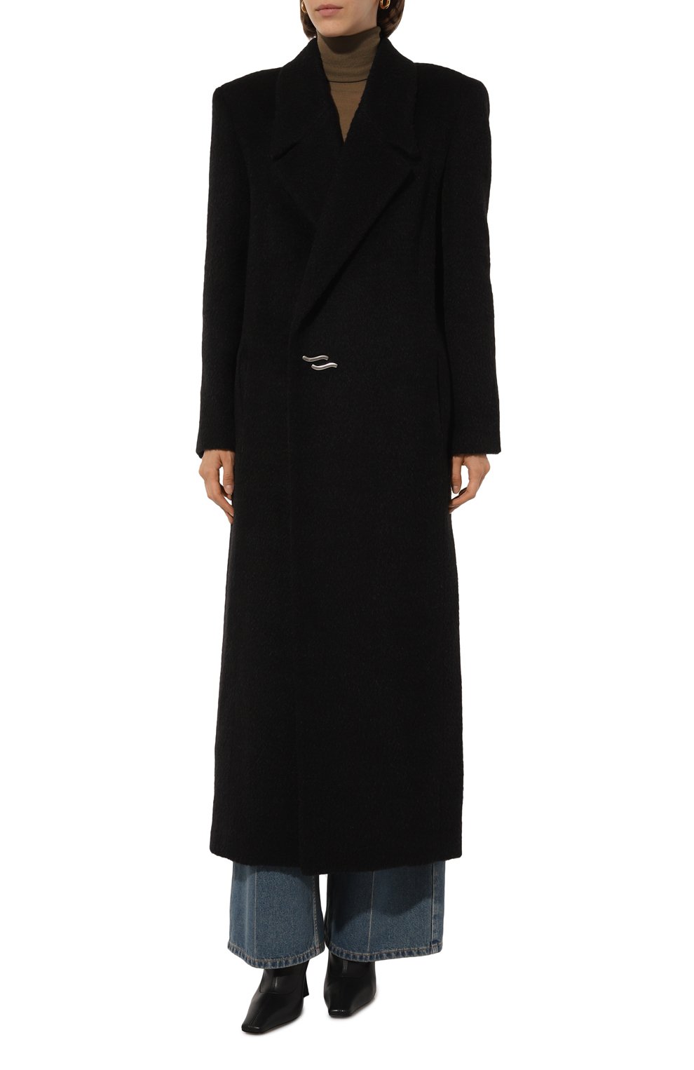 Шерстяное пальто SSHEENA, арт. 24FWSHAMPAGNE TF24004A85, фото 3