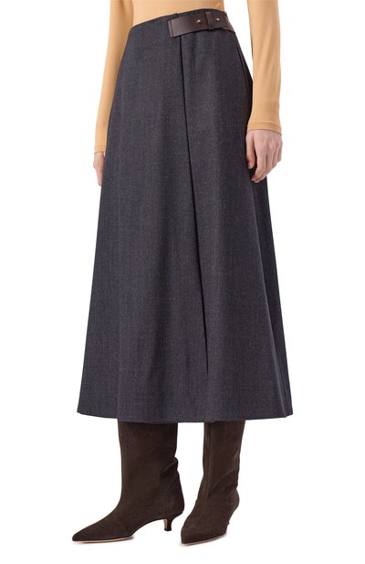 Шерстяная юбка LORENA ANTONIAZZI, арт. G033B/4998, фото 3