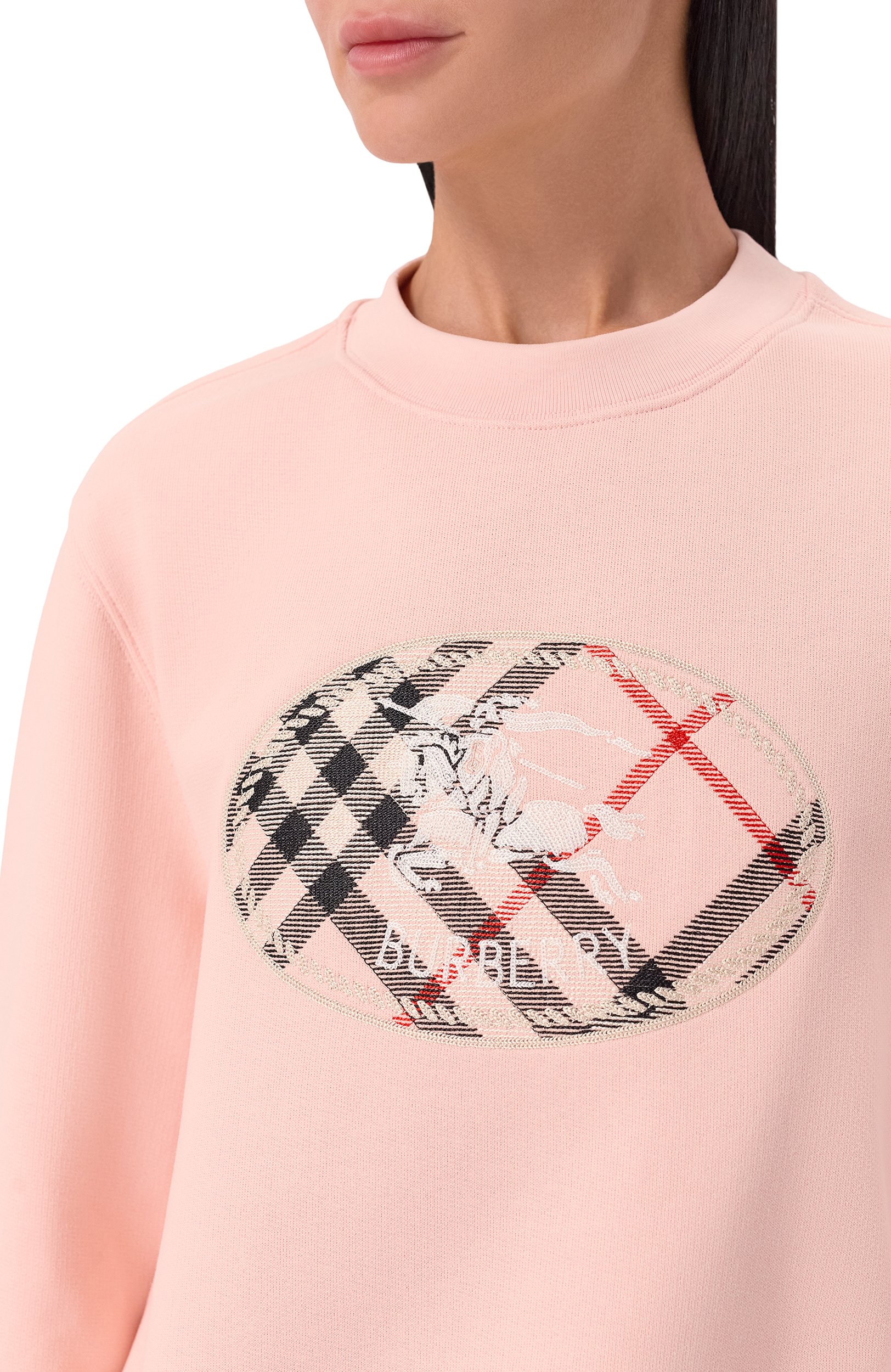 Хлопковый свитшот BURBERRY, арт. 8128061, фото 5