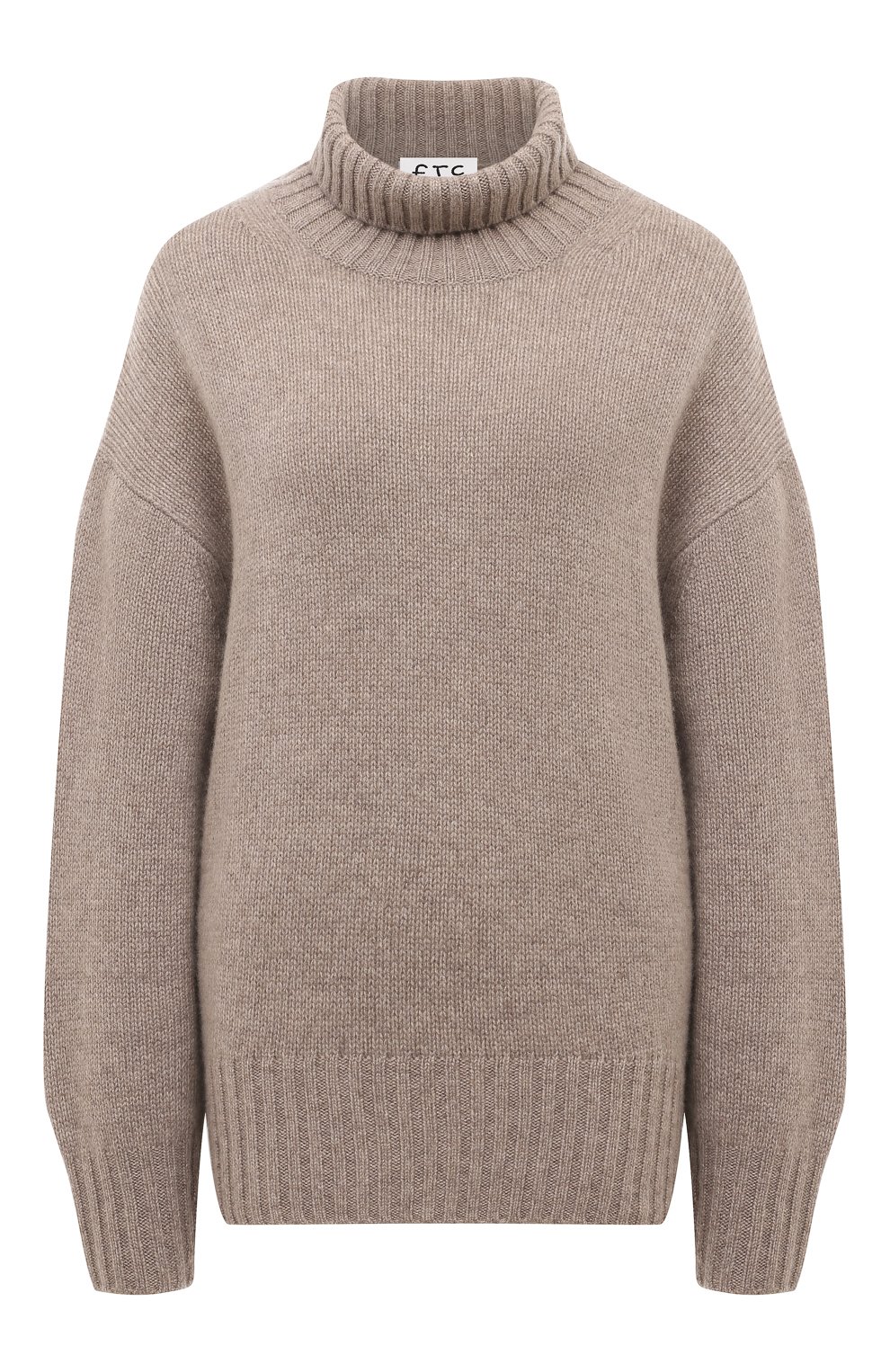 Кашемировый свитер FTC бежевого цвета по цене 79200 руб., арт. 920-0221, фото 1 Кашемировый свитер FTC, арт. 920-0221, фото 1