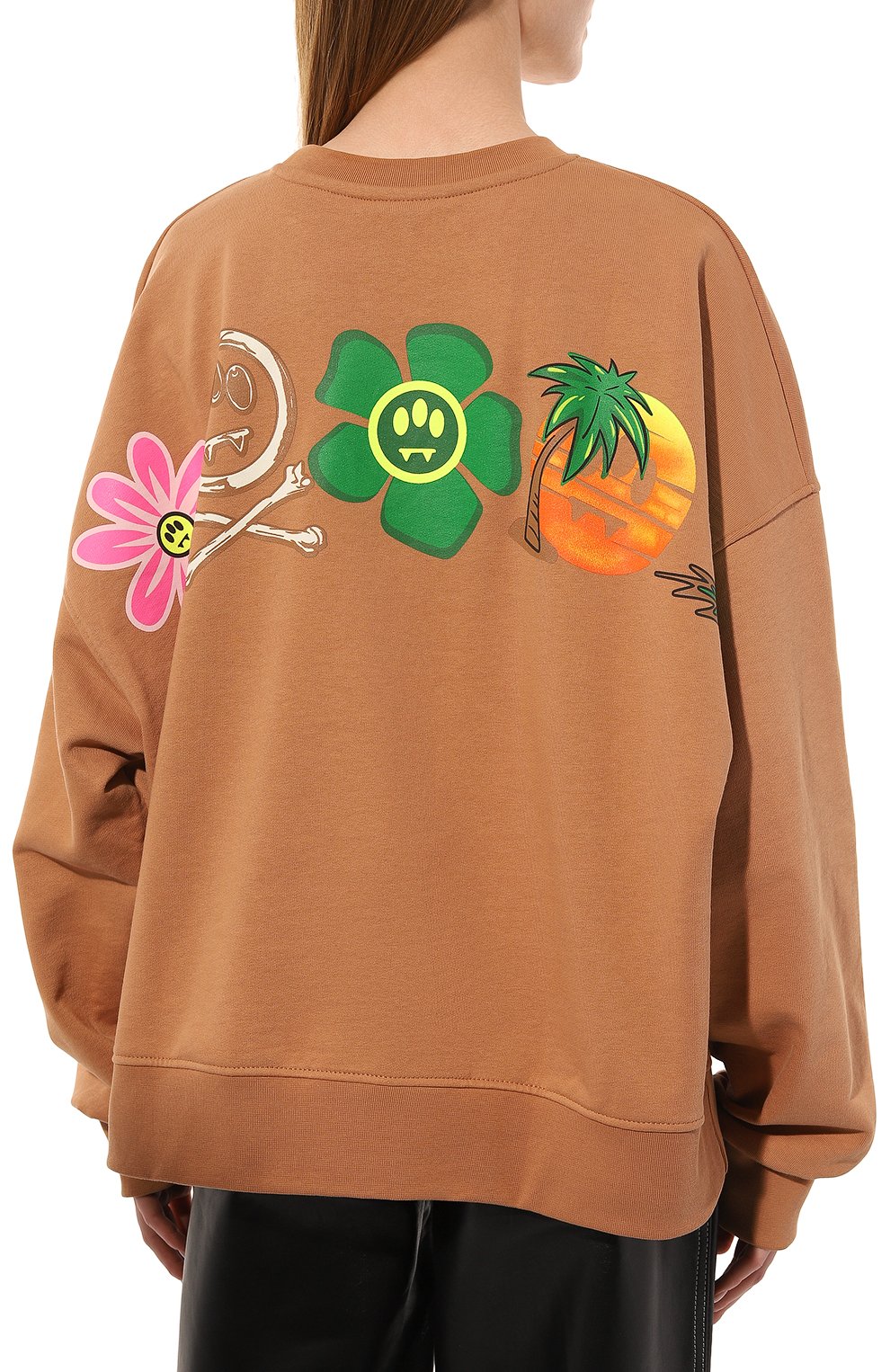 Хлопковый свитшот BARROW, арт. 034086, фото 4