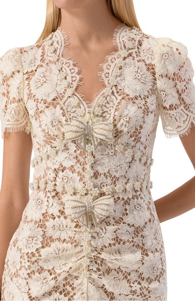 Платье SELF-PORTRAIT, арт. SS25-146M-W, фото 5