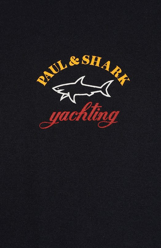 Хлопковая футболка Paul&Shark C0P1096 Синий  C0P1096 Фото 5