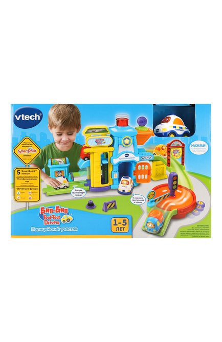 Детского игрушка полицейский участок VTECH разноцветного цвета, арт. 80-150266 | Фото 1 (Региональные ограничения белый список (Axapta Mercury): RU; Игрушки: Игры - наборы)