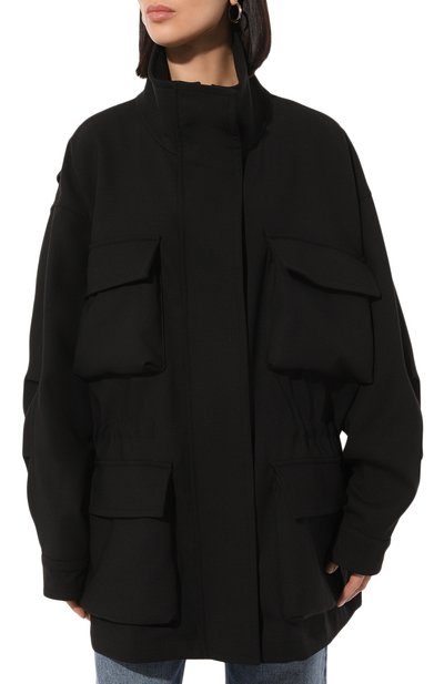 Шерстяная куртка ARMARIUM черного цвета по цене 243500 руб., арт. ARMFWJ011/W012, фото 3 Шерстяная куртка ARMARIUM, арт. ARMFWJ011/W012, фото 3