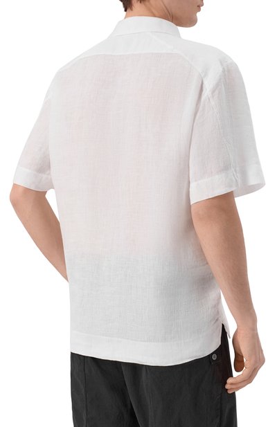 Льняная рубашка TRANSIT, арт. CFUTRCV312, фото 4