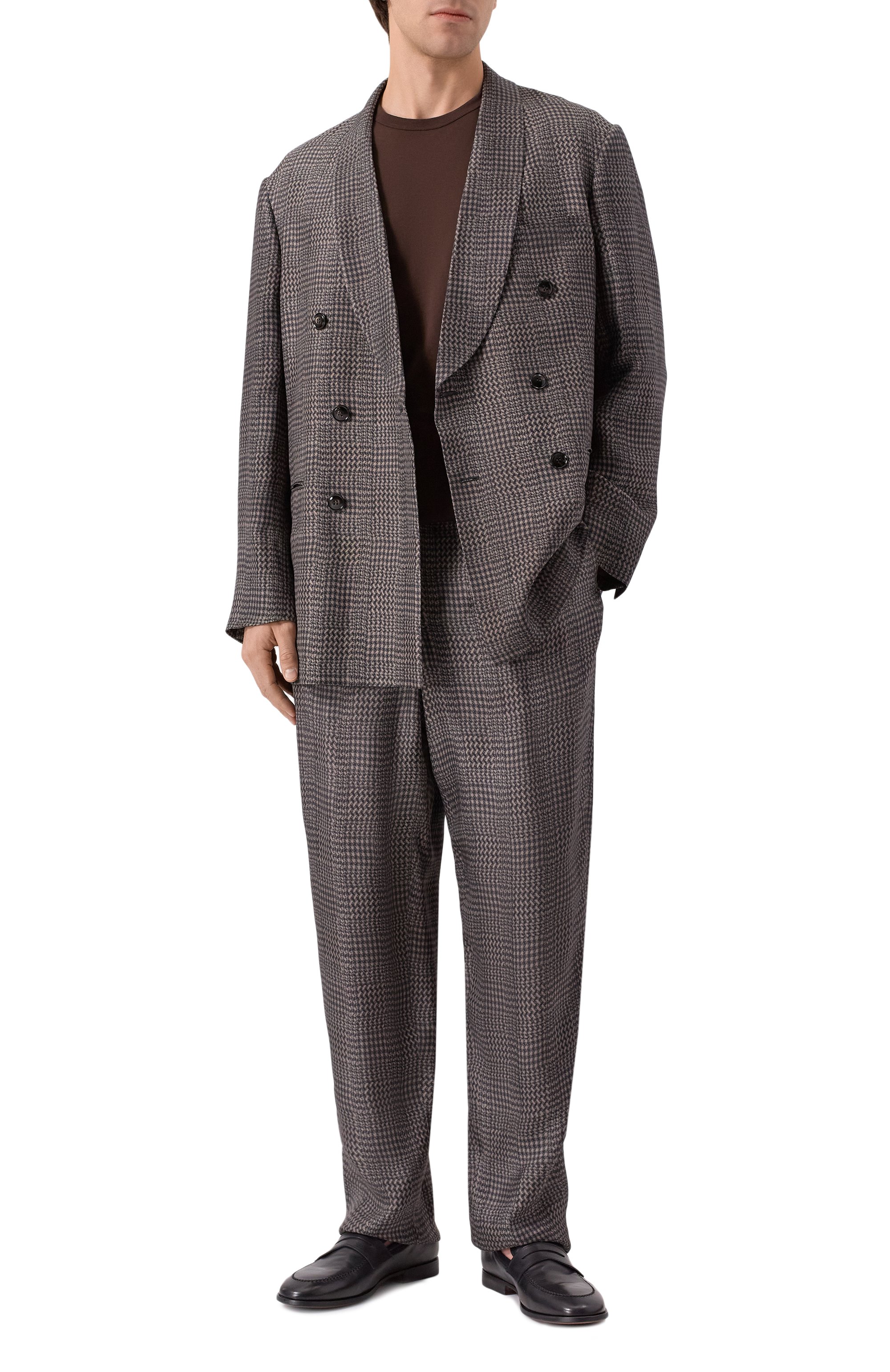 Брюки из вискозы GIORGIO ARMANI, арт. GM002035/TE17944, фото 2