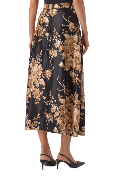 Шелковая юбка DOLCE & GABBANA, арт. F4C6VT/IS1ZU, фото 4