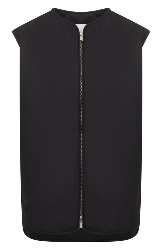 Хлопковый жилет Jil Sander J40FB0121/J45296 Чёрный J40FB0121/J45296